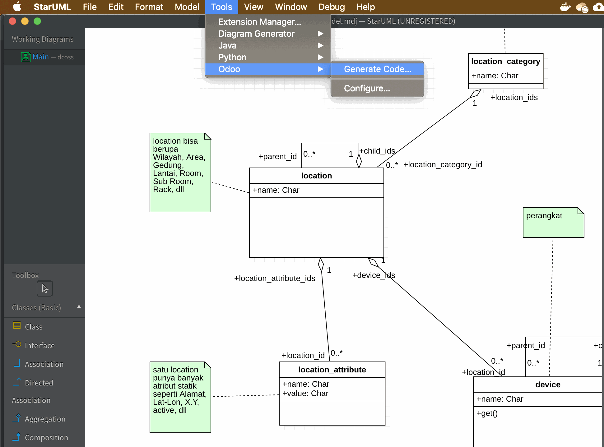 Odoo text and image block