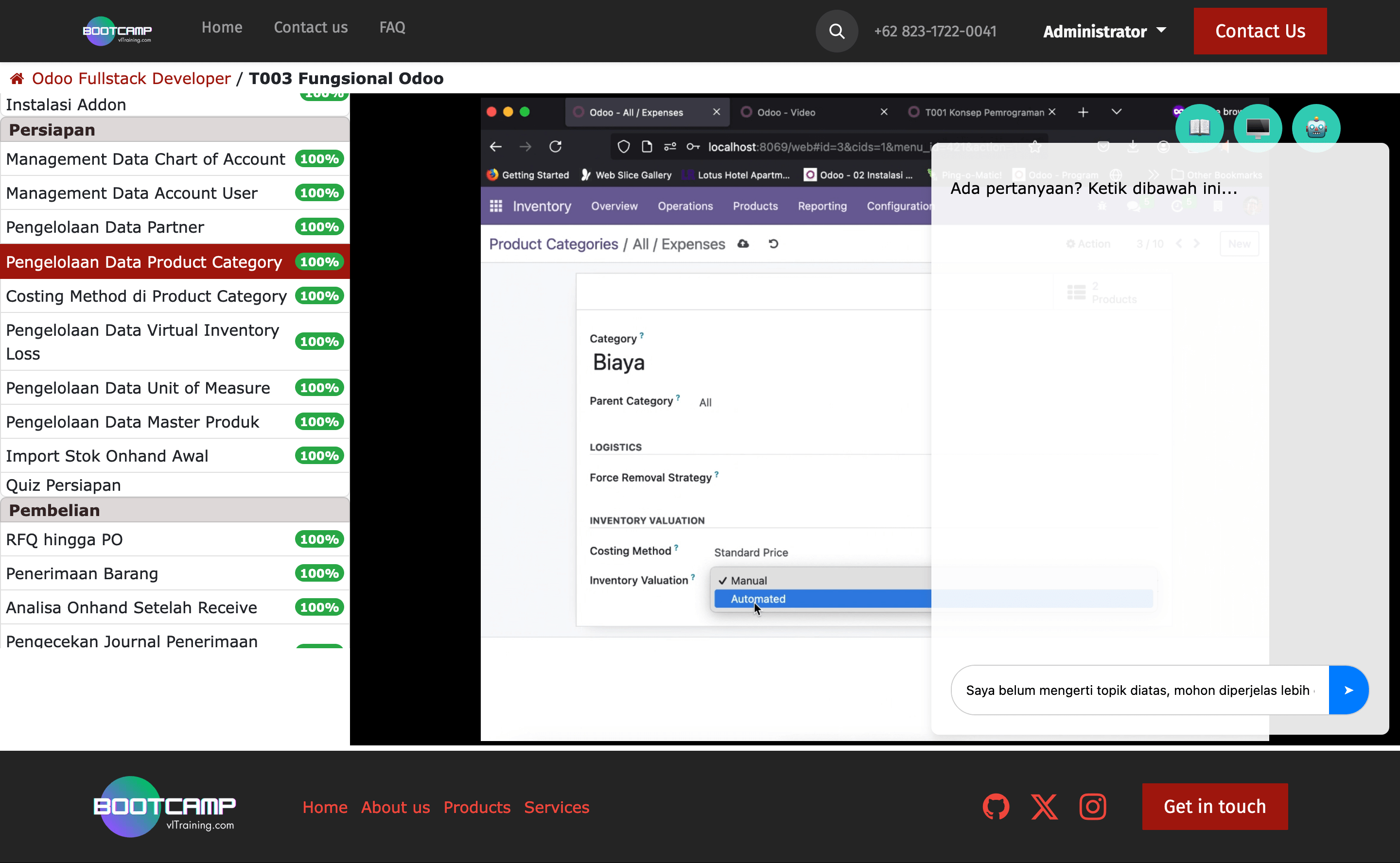 Odoo CMS - a big picture