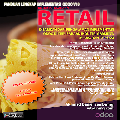 PANDUAN LENGKAP IMPLEMENTASI ODOO V10 UNTUK PERUSAHAAN RETAIL DI INDONESIA